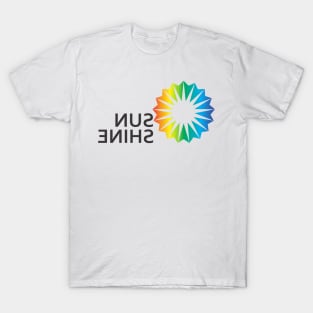 rainbow sunshine reverse word T-Shirt